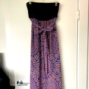Xhilaration Semi-sheer Maxi Dress
